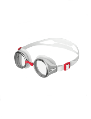 Speedo Hydropure Goggles- Clear/Red